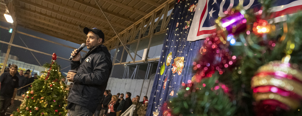 USO Tour Stops in Iraq