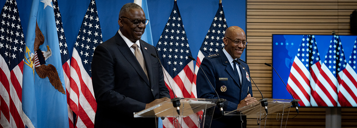 CJCS Participates in Press Conference