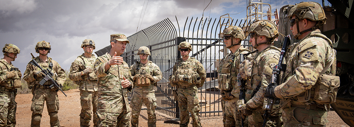 CJCS Visits JTF Southern Border