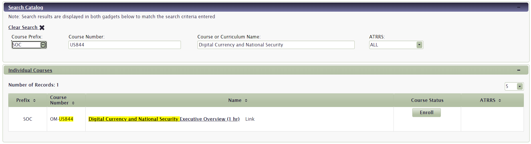 JKO course catalog search JKO course catalog search