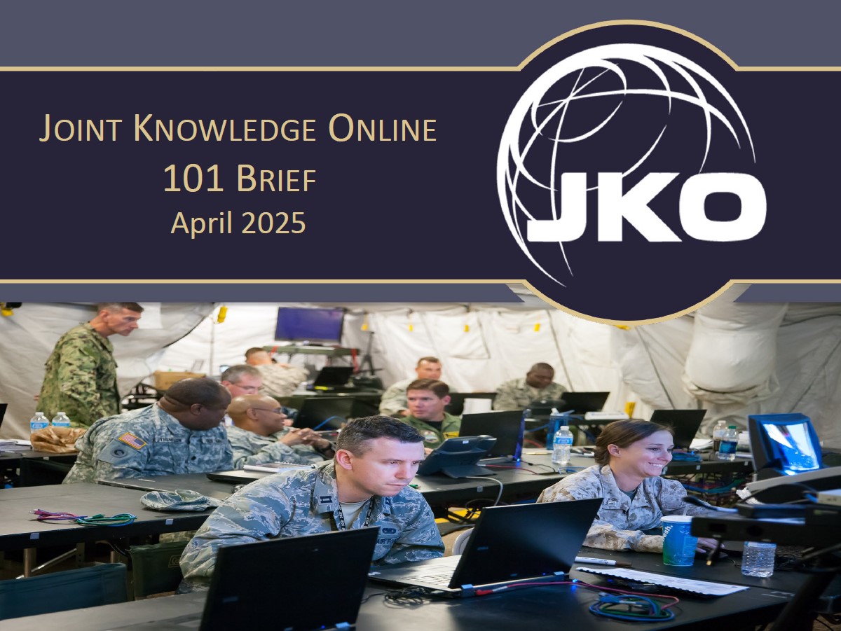 Joint Knowledge Online 101 Brief