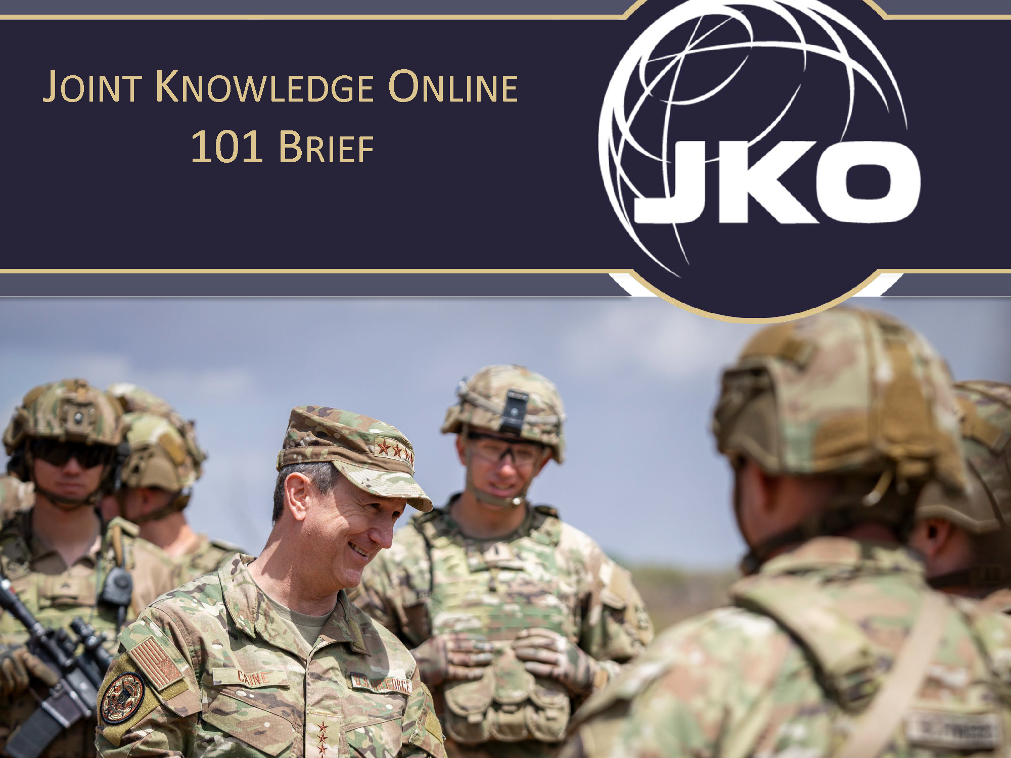About Joint Knowledge Online JKO Training Education
