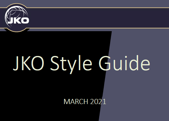 JKO Brand Guidelines